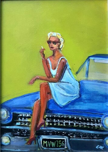 Yesterday's dreams by Monica Catto, Painting for Sale on Select
