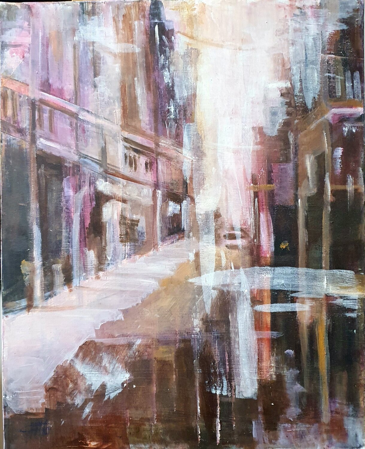 Cityscape Monica Catto Original painting for sale