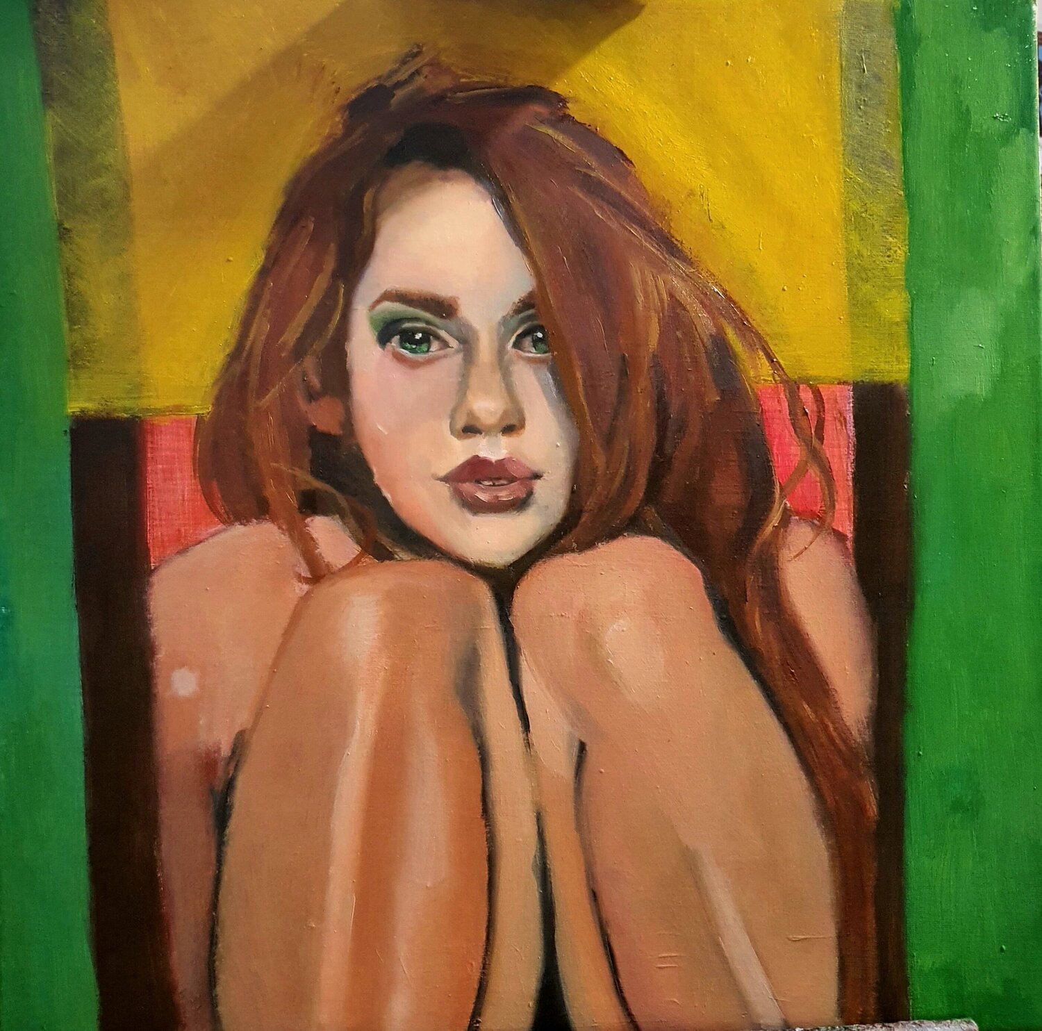 Rifugio Interiore Monica Catto Original painting for sale