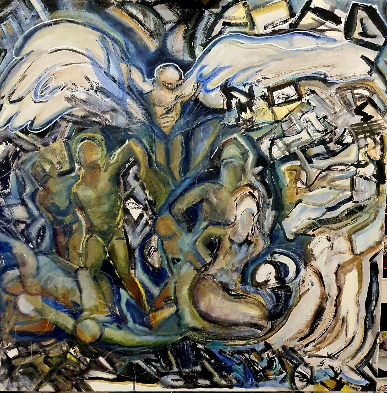 Potenza di El Monica Catto Original painting for sale