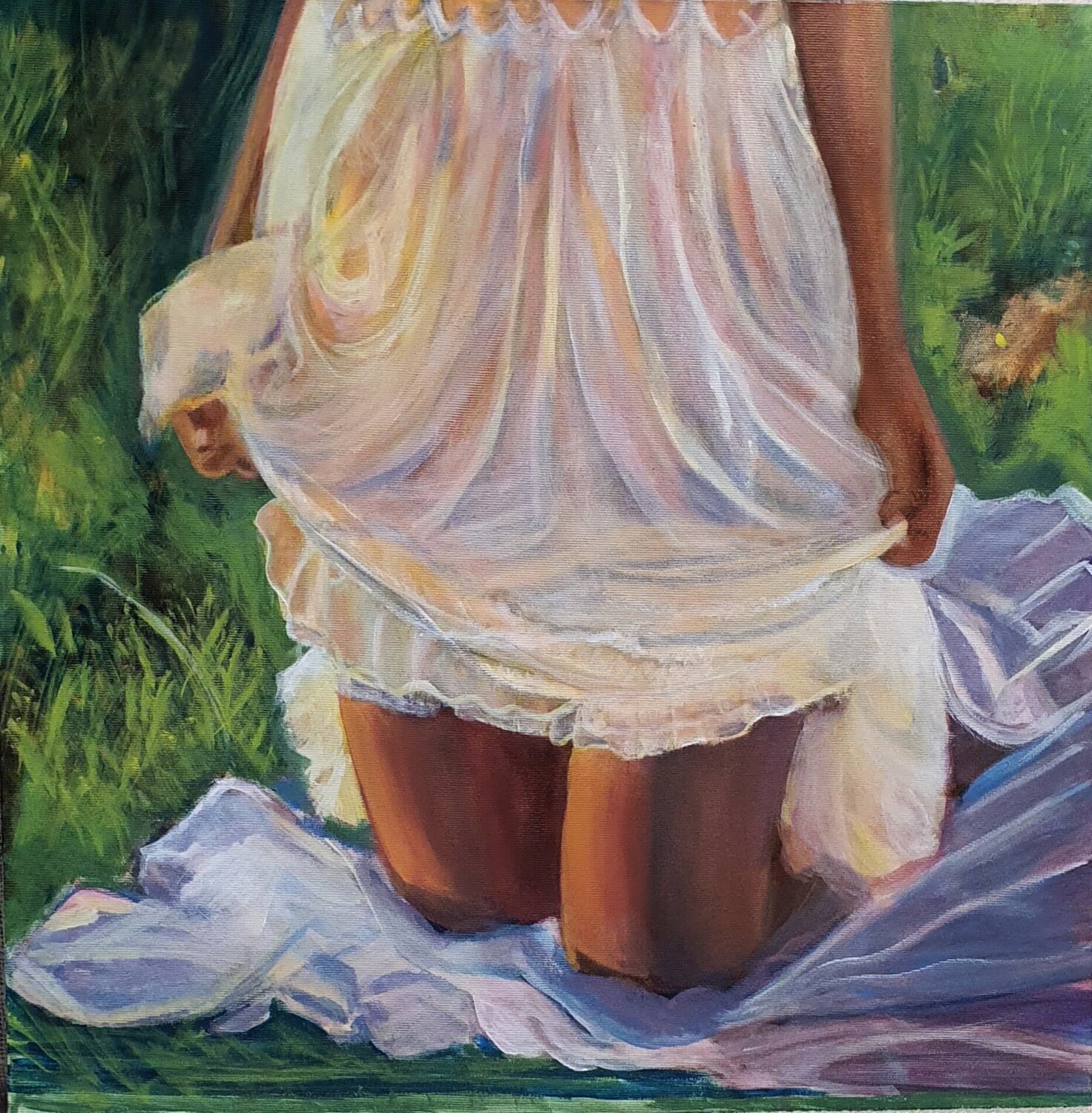 Pomeriggio d'estate Monica Catto Original painting for sale
