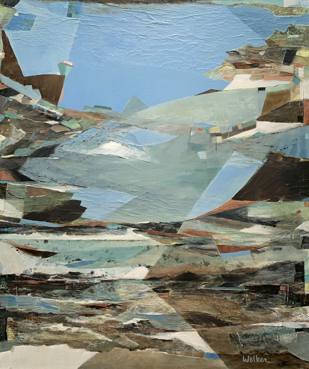 Big Sky Lynn Welker Original painting for sale