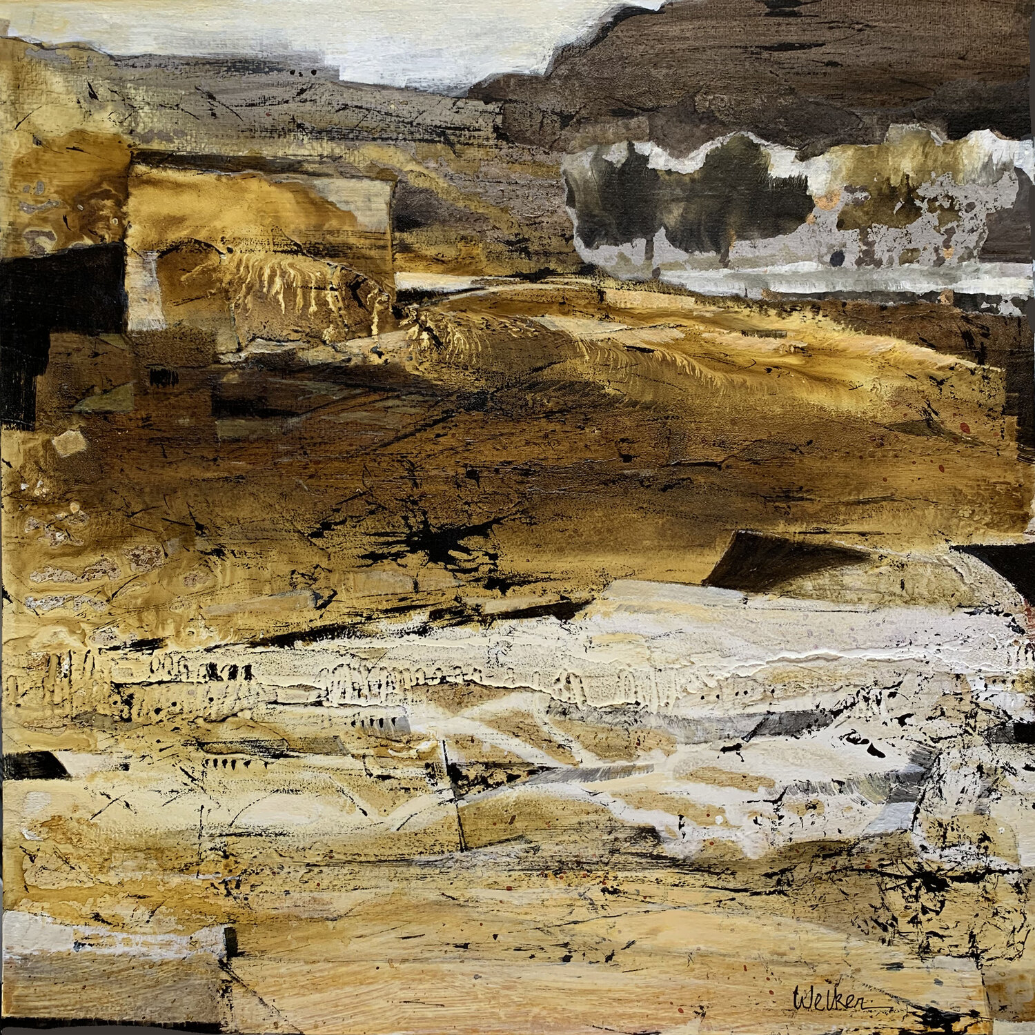 Memory Chambers Lynn Welker Original painting for sale