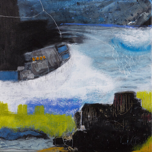 Cornwall by Christa Otte-Kreisel, Painting for Sale on Select