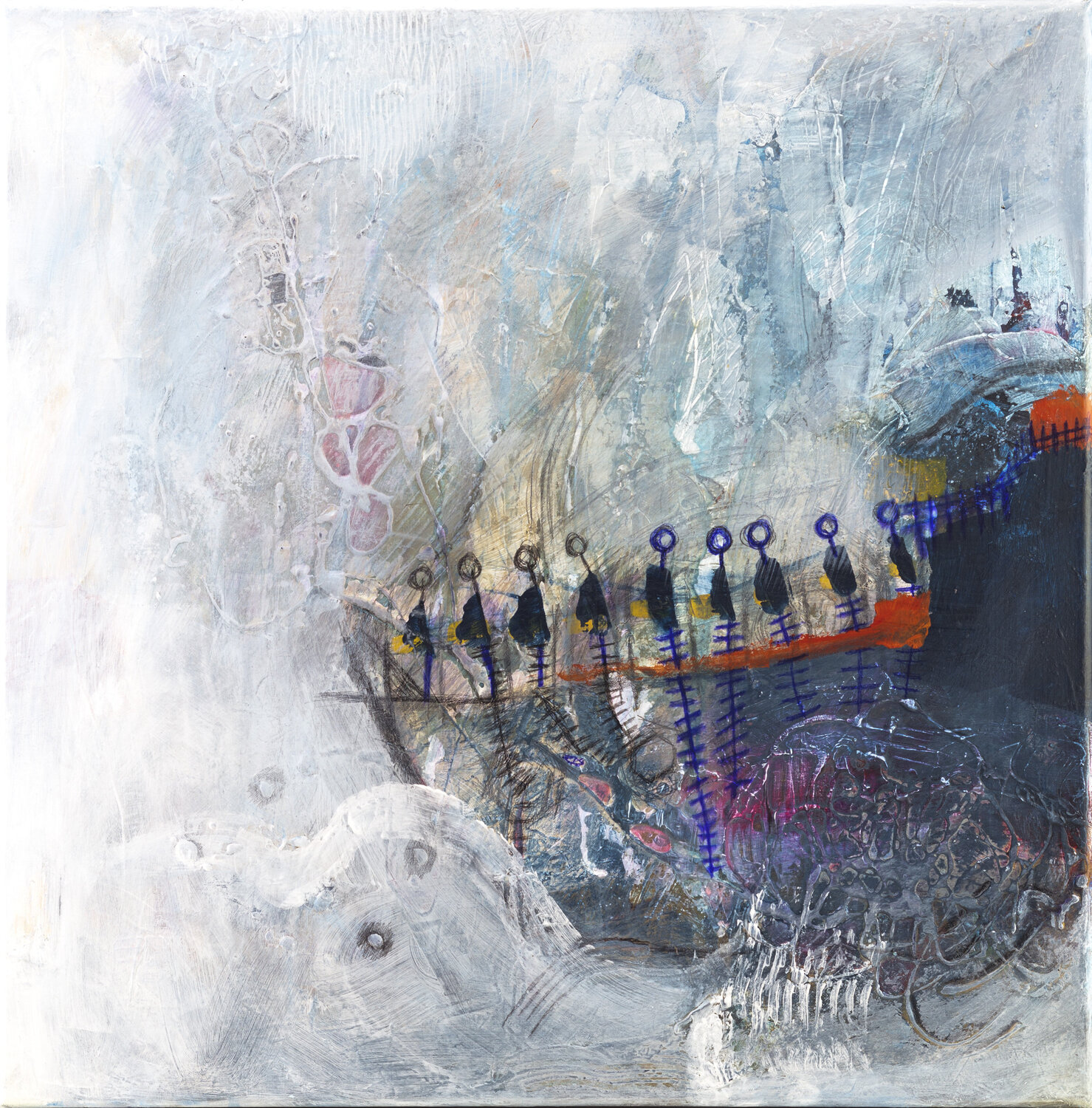 Meer der Möglichkeiten Christa Otte-Kreisel Original painting for sale