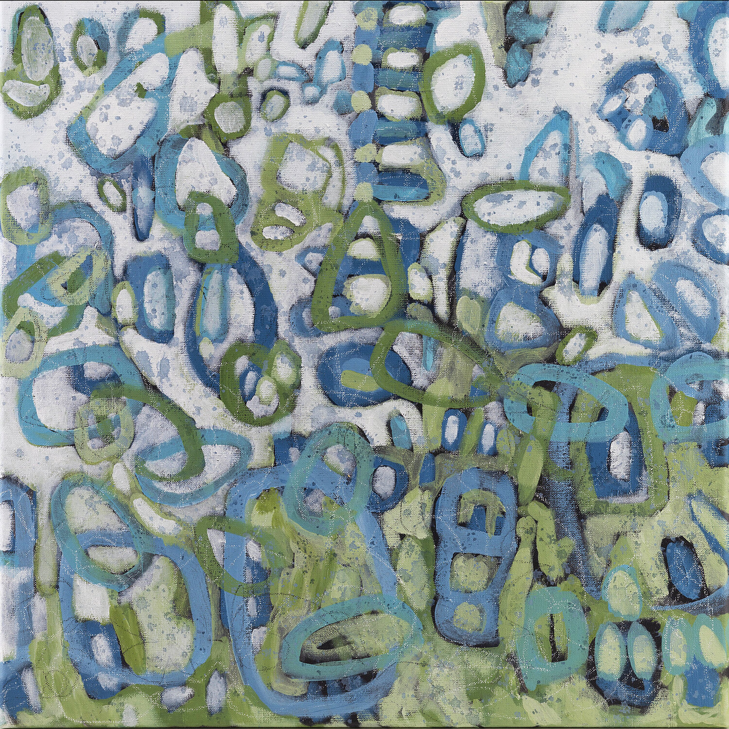 Prélude im Regen Christa Otte-Kreisel Original painting for sale