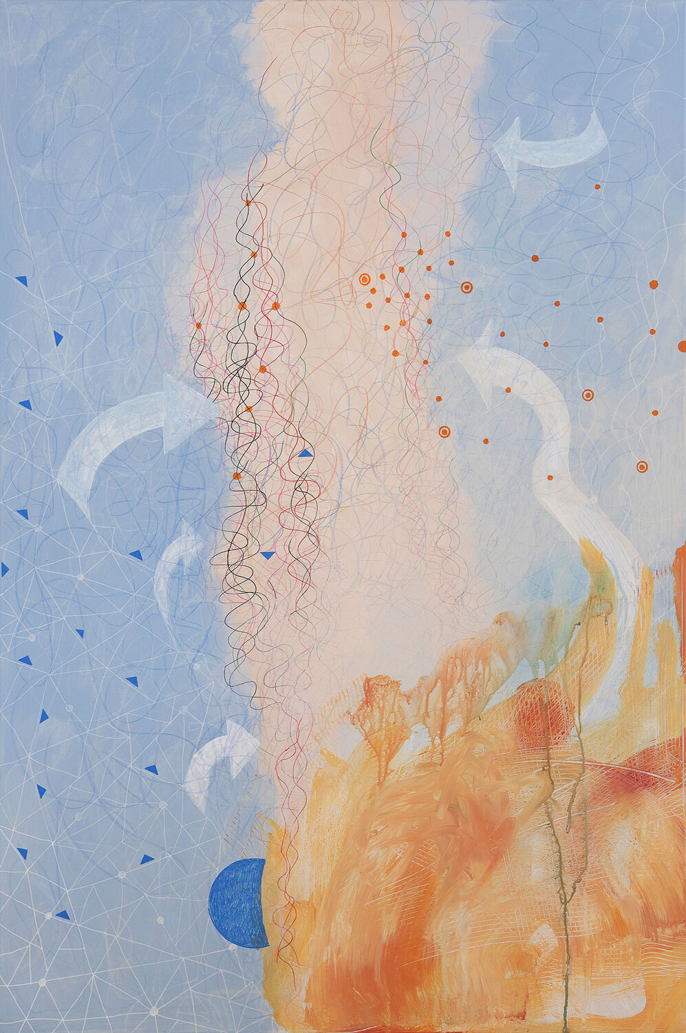 Emergenz Christa Otte-Kreisel Original painting for sale