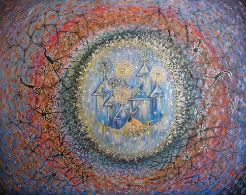 Story of one life by Olga 'ROArtUS' Rokhmanyuk, Painting for Sale on Select
