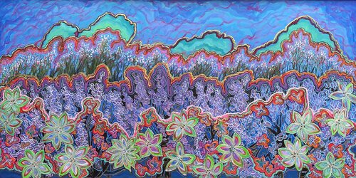 Ode to Spring by Olga 'ROArtUS' Rokhmanyuk, Painting for Sale on Select