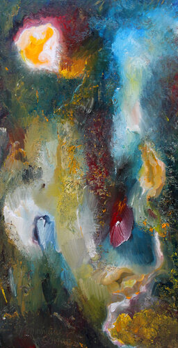 AM ERSTEN TAG by Isabella Scharf-Minichmair, Painting for Sale on Select