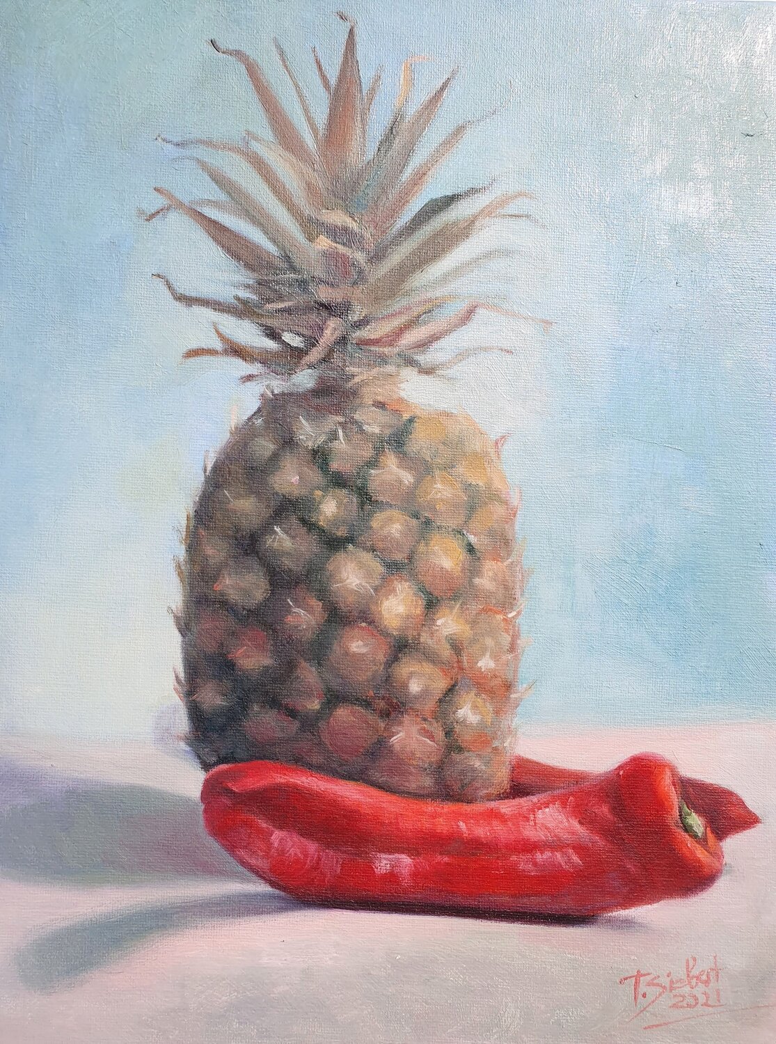 Kontraste der Natur Tamara Siebert Original painting for sale
