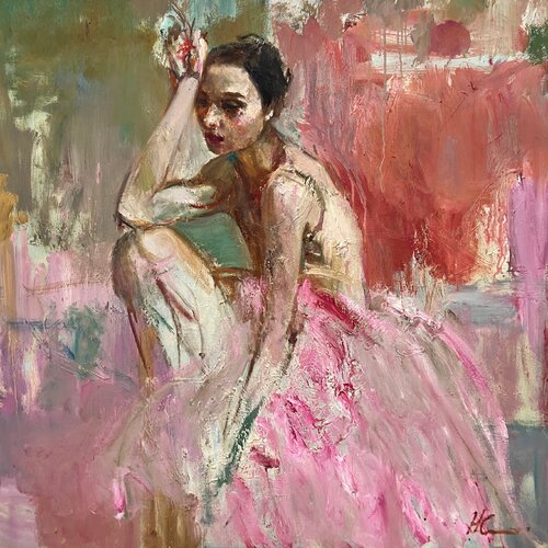 Primaballerina by Natalia Simonenko, Painting for Sale on Select