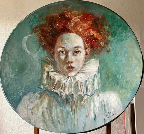 Sattelite by Natalia Simonenko, Painting for Sale on Select