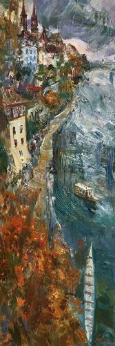 Basler Herbst by Natalia Simonenko, Painting for Sale on Select