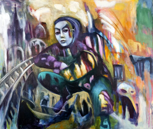 Only you by Monique Jacquemin, Painting for Sale on Select
