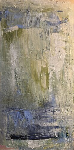 Mountain Lake by Hella Ridder, Painting for Sale on Select