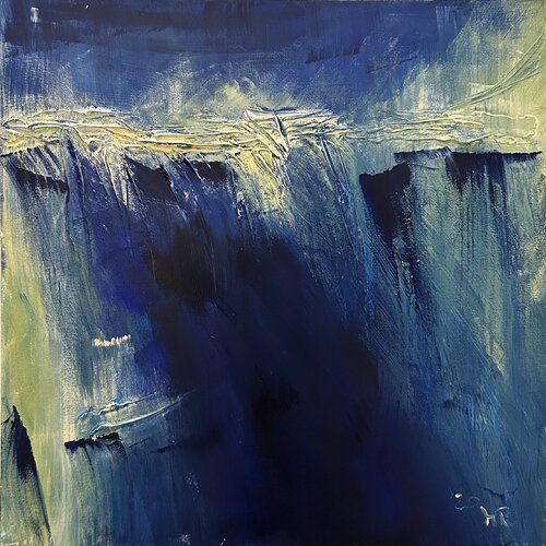 Light on a dark Horizon I by Hella Ridder, Painting for Sale on Select