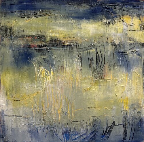 Light on a dark Horizon III by Hella Ridder, Painting for Sale on Select