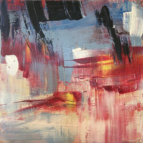 As if the Sky itself was burning I by Hella Ridder, Painting for Sale on Select
