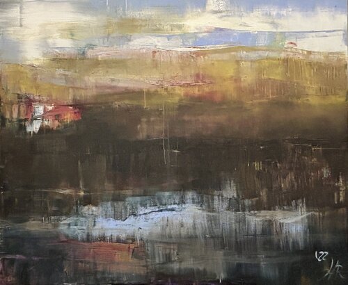 Sea Side II by Hella Ridder, Painting for Sale on Select