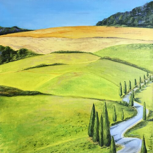 TUSCANY  | oil painting on canvas | original by SVETLANA SHAVRINA, Painting for Sale on Select
