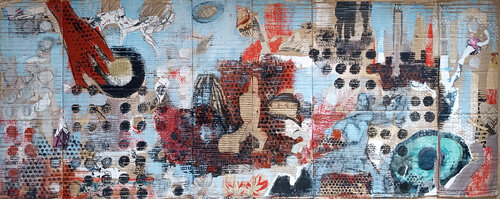 New York City by Martina Kaiser, Painting for Sale on Select