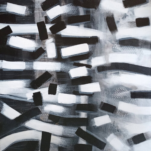 Schwarzweiss by Martina Kaiser, Painting for Sale on Select