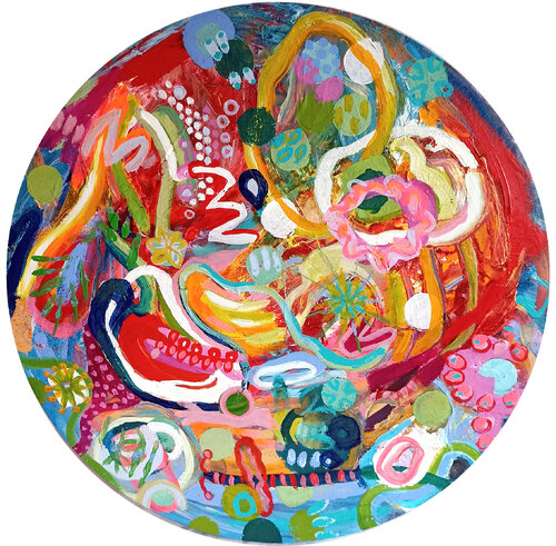 Sinnesfreuden by Martina Kaiser, Painting for Sale on Select