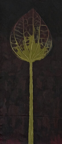 Blatt by Martina Kaiser, Painting for Sale on Select