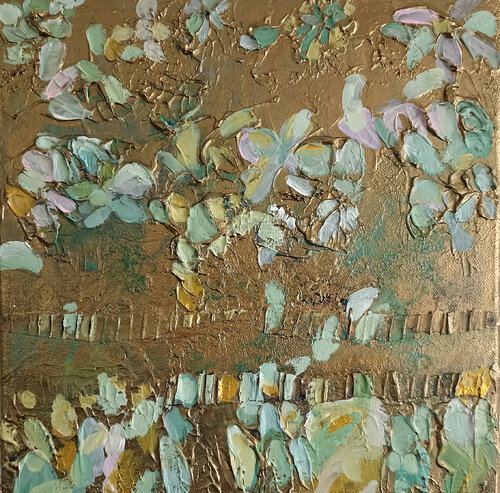 Blütenzauber by Martina Kaiser, Painting for Sale on Select