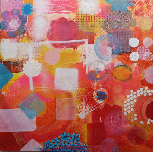 Sommerklänge by Martina Kaiser, Painting for Sale on Select