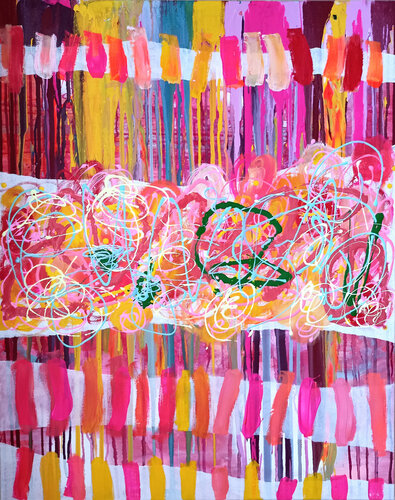 Colorful Dream von Martina Kaiser, Malerei kaufen auf Select