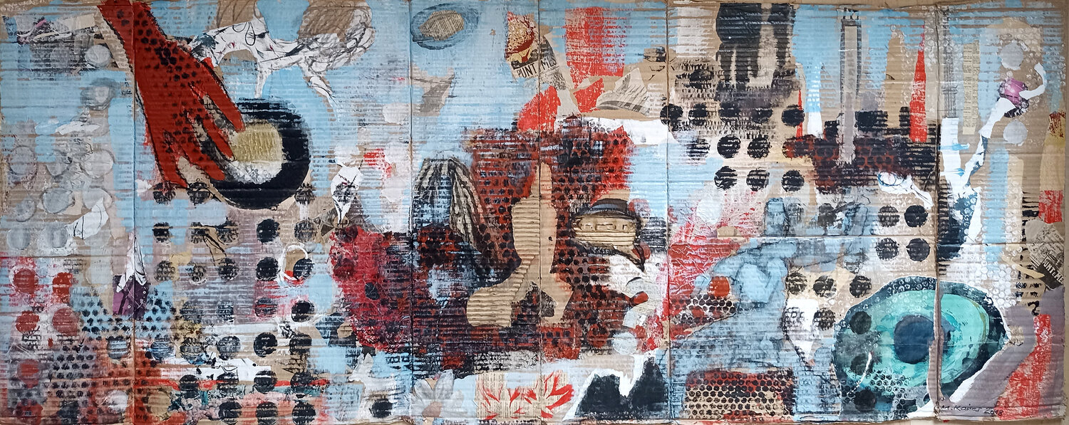 New York City Martina Kaiser Original painting for sale