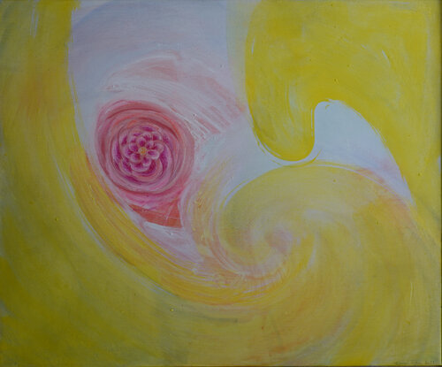 Rose by Christoph Fischer, Painting for Sale on Select