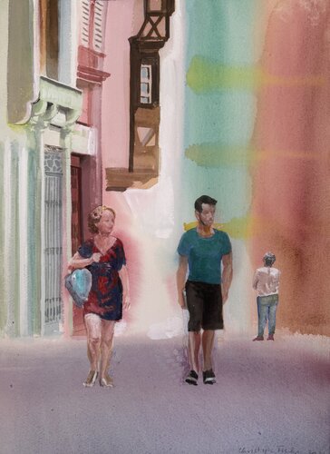 Colmar by Christoph Fischer, Painting for Sale on Select