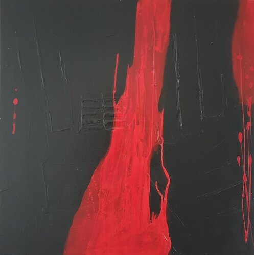 Acrylbild "Energie" by Irene Schlik, Painting for Sale on Select