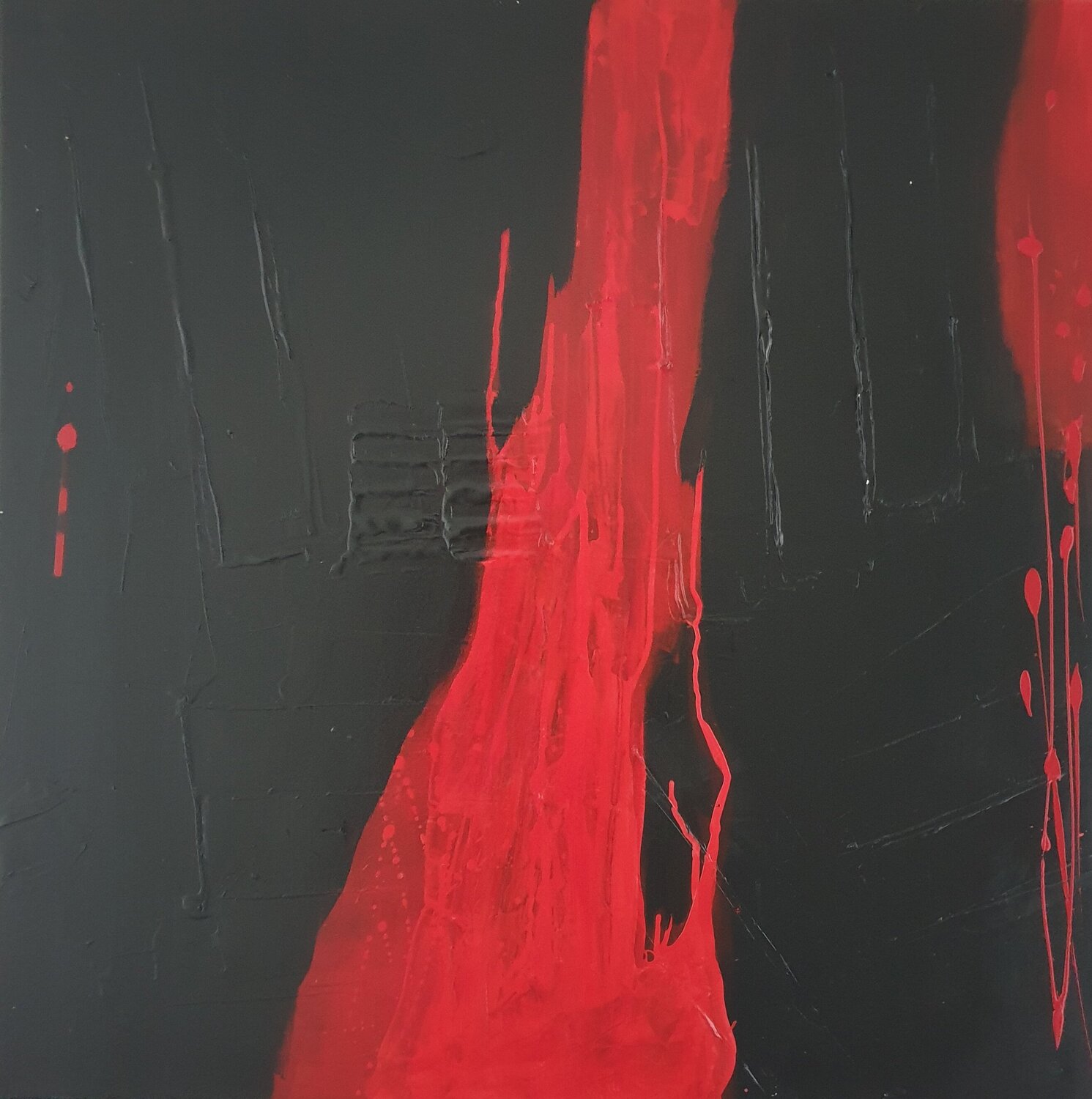 Acrylbild "Energie" Irene Schlik Original painting for sale