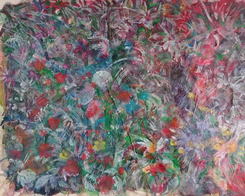 Campo di fiori #1 by Sadik Mottola, Painting for Sale on Select