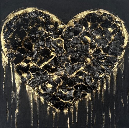 Broken Heart 1 by Melanie Meyer, Painting for Sale on Select