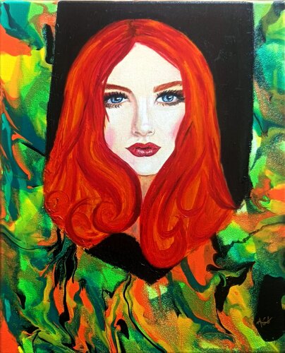 Marion by laetitia GUADAGNA ASCIAK, Painting for Sale on Select