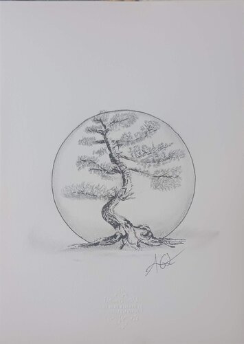 L'arbre de vie by laetitia GUADAGNA ASCIAK, Drawing for Sale on Select