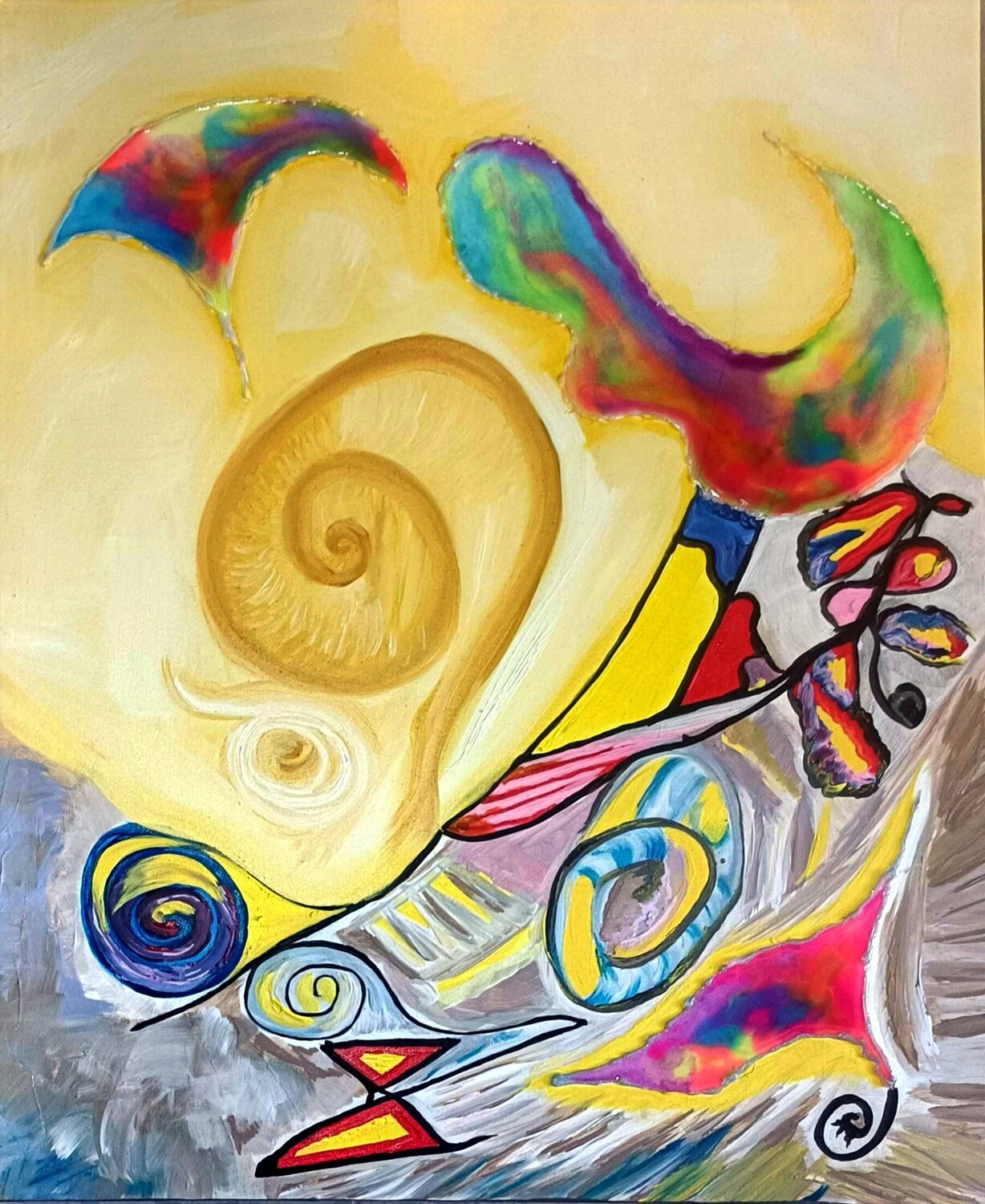 Créativité laetitia GUADAGNA ASCIAK Original painting for sale
