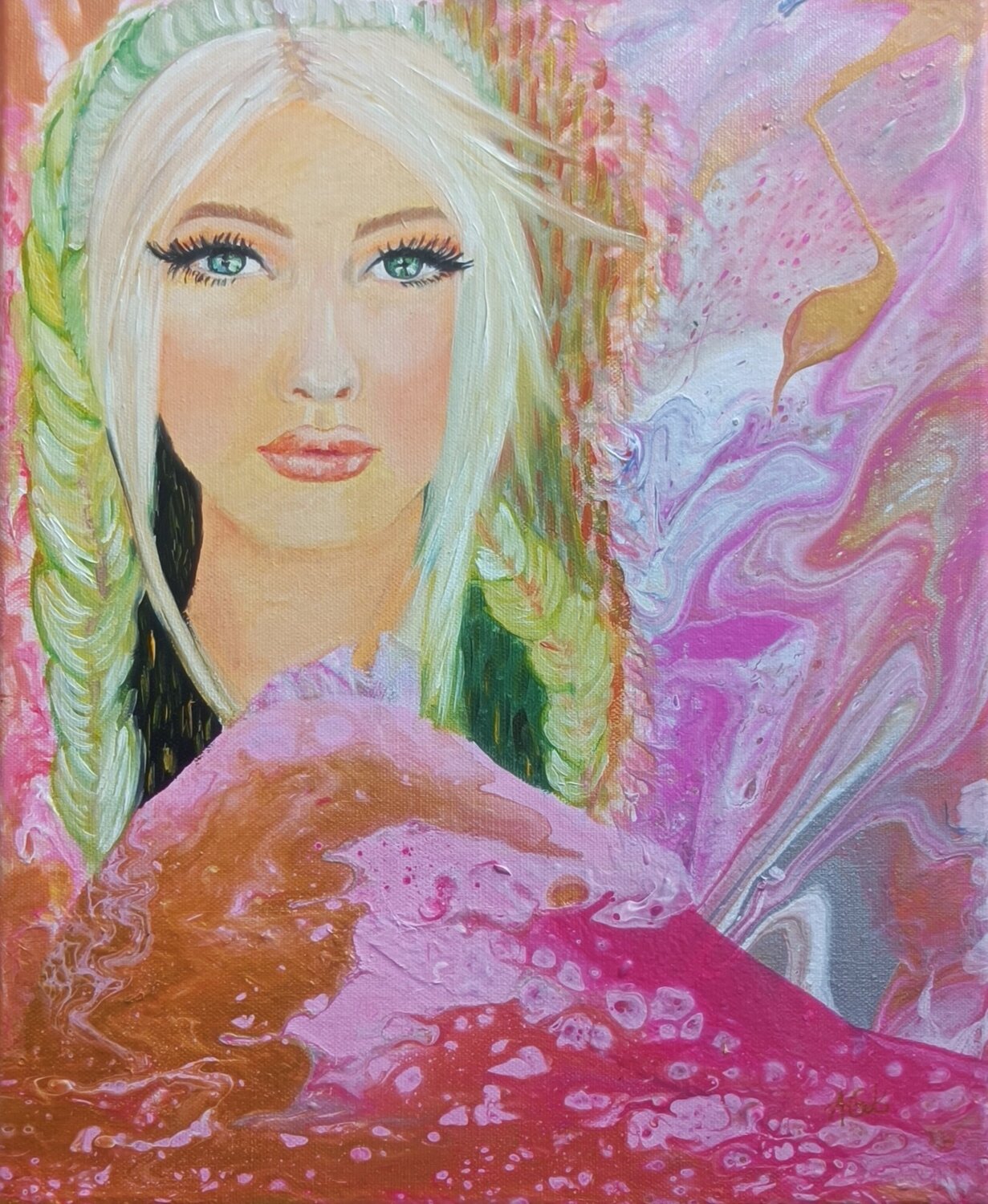 Lucy laetitia GUADAGNA ASCIAK Original painting for sale