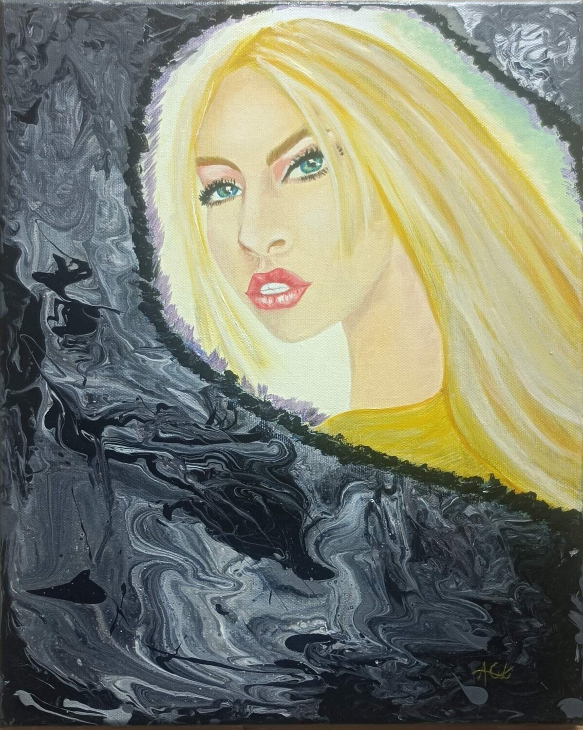 Sindra laetitia GUADAGNA ASCIAK Original painting for sale