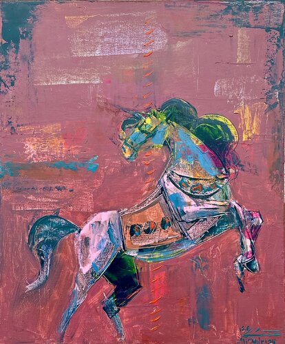 „ DER STOLZ DES EINZELNEN“ by Ali Sedri, Painting for Sale on Select
