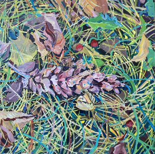 Pineal Pinecone 1 by Leigh Pawling, Painting for Sale on Select