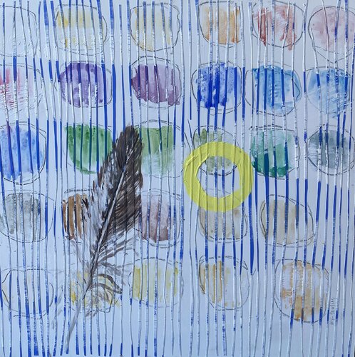 As Above As Below 3 by Leigh Pawling, Painting for Sale on Select