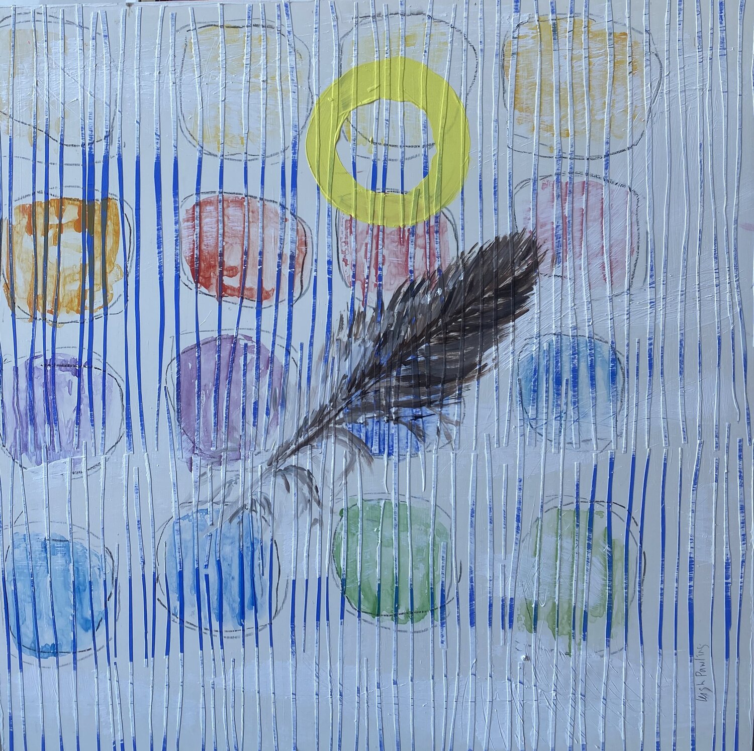 As Above As Below 1 Leigh Pawling Original painting for sale