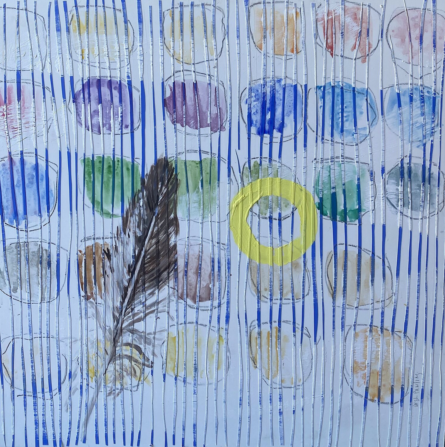 As Above As Below 3 Leigh Pawling Original painting for sale