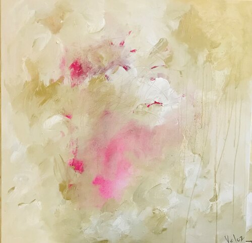 Wild Orchid Blossoms by Ana Luisa Veloz, Painting for Sale on Select